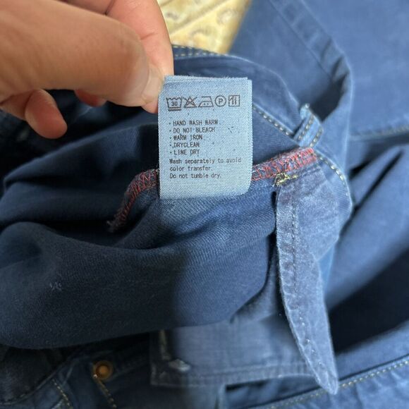 Seilin Co Men's Jeans Blue Color Made in Japan Size 34 with DEFECT - Picture 9 of 11